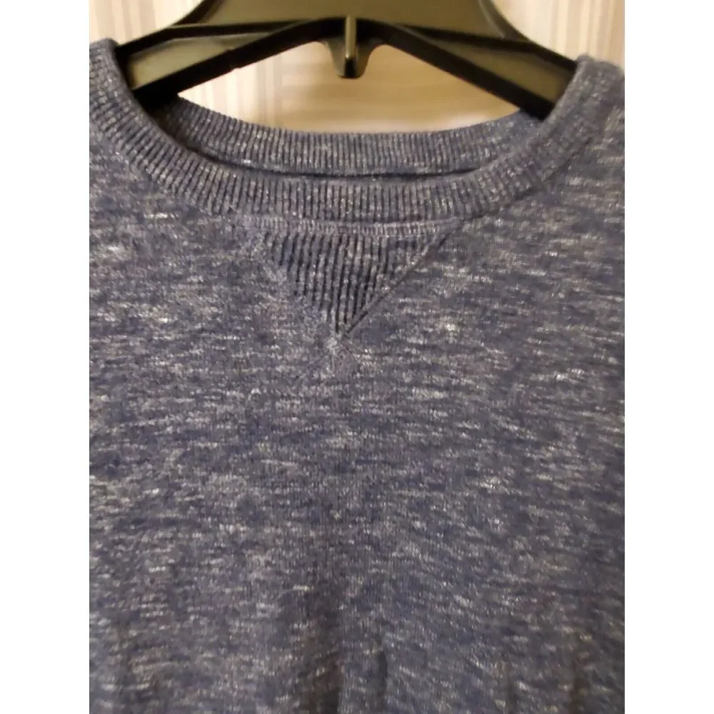 J.Crew Crew Neck‎ Sweater Breathable 100% Cotton Blue Men's Size S